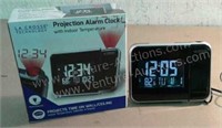 La Crosse Projection Alarm Clock w/Indoor Temp