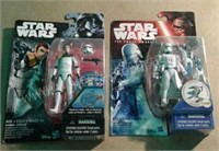 (2)Star Wars Action Figures, Karan Jarrus & Snow