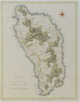 Early Map of Dominica