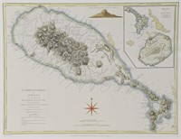 Map of St. Christophers or St. Kitts