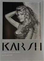 Yousef Karsh Photo Exhibition Poster