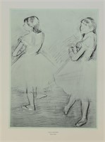 Edgar Degas Two Dancers