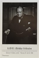 Yousef Karsh Winston Churchill Poster