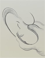 Lithograph from Georgia O'Keeffe's Drawings