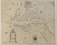 Herrman Map of Virginia & Maryland