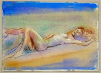 Frank Stack Watercolor Nude
