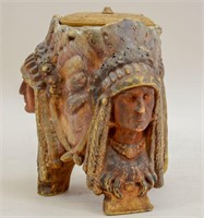 Amphora Terracotta Indian Chief Humidor
