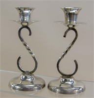 Sanborns Mexico Sterling Silver Candlesticks