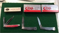 3 case pocket knives
