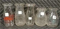 5 Milk Bottles