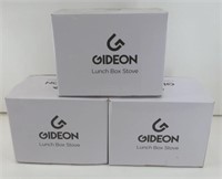* (9) Gideon Lunch Box Stoves
