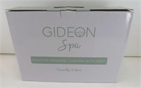 * (7) Gideon Spa 6 Motor Massage Cushion w/ Heat