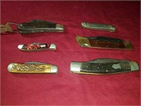 6 pocket knives