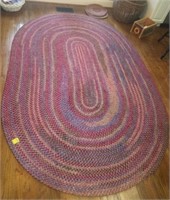 OVAL BRAIDED RUGS, 3 DIFFERENT SIZES