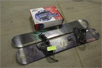 (2) Snow Boards & 70" Round Towable Tube