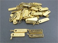 50 La Crosse Zipper Pulls / Keychains - 25 of