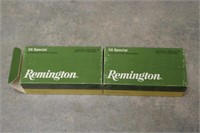 (2) Boxes of Remington 38 Special Ammo