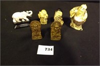 ORIENTAL FIGURINES COLLECTION (6 PIECES)