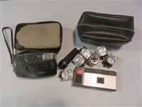 Cameras with cases