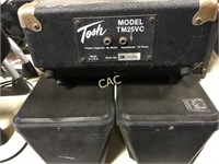 3pc- Tooh TM25VC & 2 Peavey Speakers