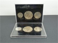 2 Sets of 1976 Silver Coins