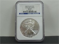 2009 Silver Eagle NGC MS69 Early Release