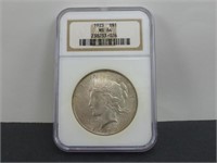 1923 Peace Silver Dollar NGC MS64