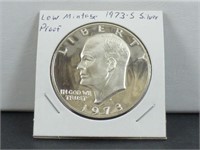 Low Mintage 1973-S Silver Proof Eisenhower