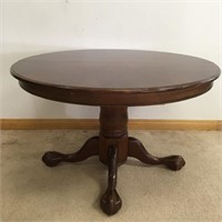 ORNATE CLAW FOOT DINING TABLE
