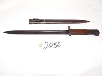 Czechoslovakian Mauser 17" Bayonet W/ CSZ/Scabbard
