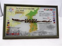 50th Anniversary of Korean War Plaque With Wire