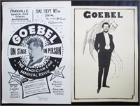 Goebel, George, Window cards