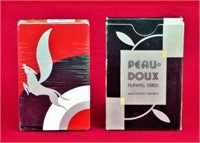 Cardini Peau Doux Playing Cards (silver)
