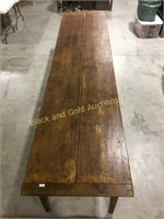 Great Long Antique Harvest table