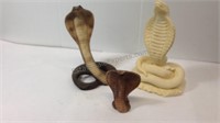 Handmade decorative cobras
