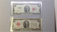 2 - $2 red seal notes