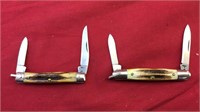 2 Case pocket knives