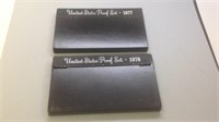 2 proof sets,1977&1978