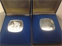 2 - 1776-1976 American Bicentennial medals,