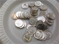 50 silver uncirculated Roosevelt dimes