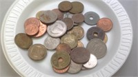 33 foreign coins