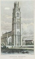 Boston Church Victorian Print, England