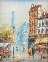 Caroline C. Burnett OOC Parisian Street Scene