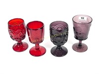 A Lot Of for 8 Inch Colored Goblets