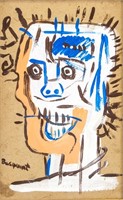 Attr Jean-Michel Basquiat 1960-1988 Mixed Media