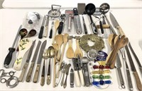 Lot of Assorted Kitchen Utensils and Other Items