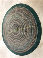 7 1/2 Foot Round Braided Rug