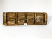 21” x 6” Wooden Oak Tray