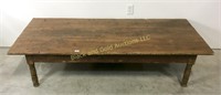 Real wood coffee table