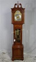 Daneker Grandfather Chiming Tall Sun Dial Clock